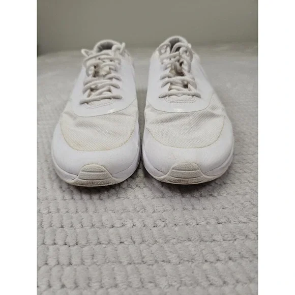 Nike Air Max Thea Womens 9 Sneakers Shoes Triple White 599409 115 - Picture 3 of 10